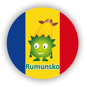 Odznak za návštěvu kukuřičného bludiště Šumperk - Labyrint Rumunsko